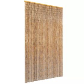 Insect Door Curtain Bamboo 47.2"x86.6"