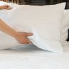 Luxuriously Soft 100% Viscose Derived from Bamboo 5-Piece Sheet Set , Oeko-TEX Certified, Split King - White