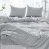 4 Pcs California King Bed Set, Comfy Linen Bedding Sheets & Pillowcases, California King Bed in a Bag, Cloud Bedding Sheet & Pillowcase Sets